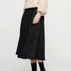 PIN TWILL SKIRT | MOONLESS NIGHT
