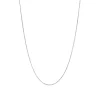 PLAIN PENDANT SHORT CHAIN | SØLV