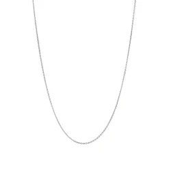 PLAIN PENDANT SHORT CHAIN | SØLV