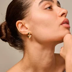 POMA HEART EARRINGS | FORGYLDT