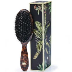 PREMIUM BOAR HÅRBØRSTE MEDIUM | TURTLE PATTERN