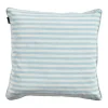 PUDE BOMULD 50x50 CM | LIGHT BLUE/WHITE