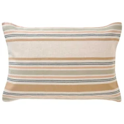 PUDE HØRFARVET 50X70 CM | ROSA/LYSEGRØN/GRØN