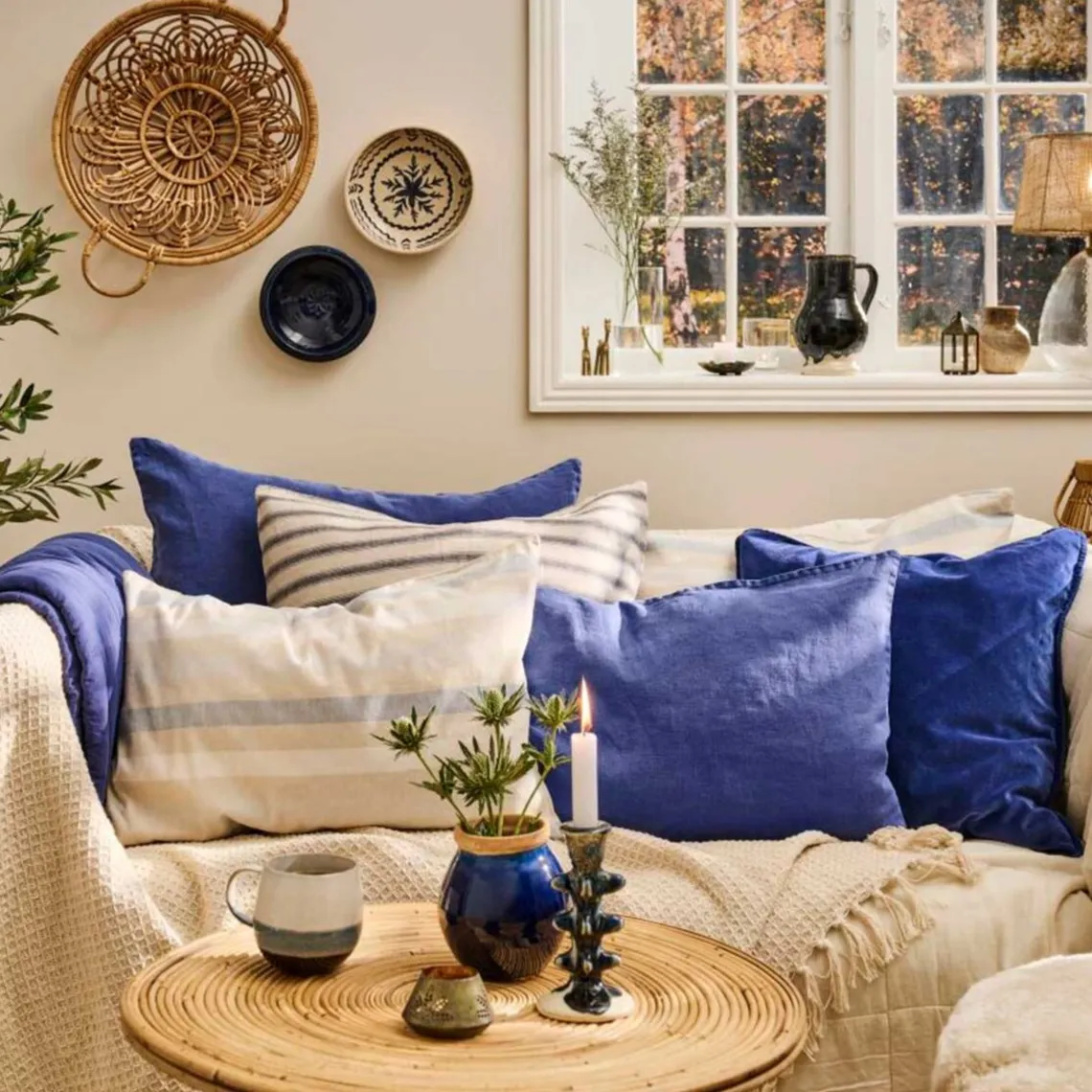 PUDE INKL. FYLD | INDIGO