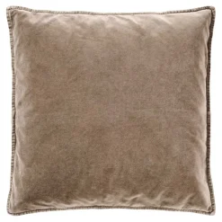 PUDE VELOUR INK. FYLD 50X50 CM | LINEN