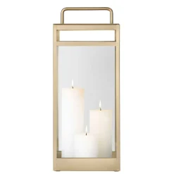 PURE NORDIC LANTERNE LARGE | MAT GULD
