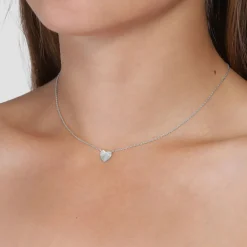 REFLECTION HEART HALSKÆDE | SØLV