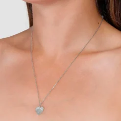 REFLECTION HEART VEDHÆNG | SØLV