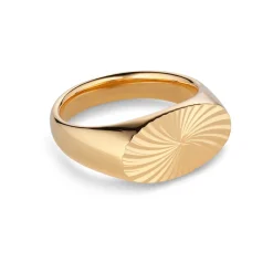 REFLECTION SIGNET RING | FORGYLDT