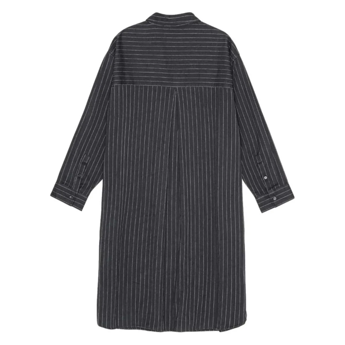 RELIEVE STRIBET SKJORTEKJOLE | MOONLESS/TAUPE