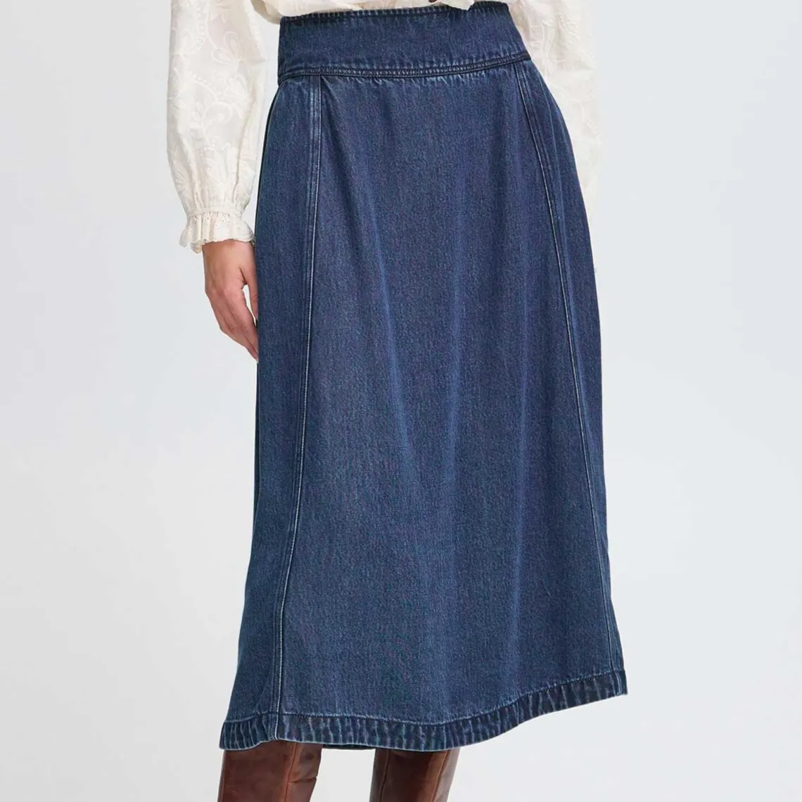 RISLE NEDERDEL | MEDIUM BLUE