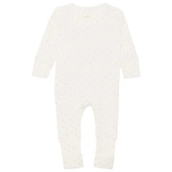 ROMPER LS RIB | GARDENIA