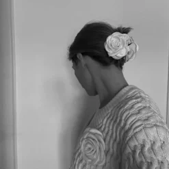 ROSE HÅRKLEMME - LILLE | SORT