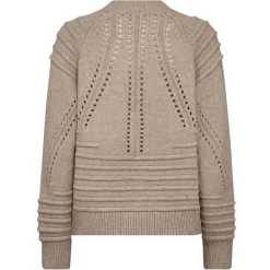 ROWAN HOLE TURTLE KNIT | TAUPE