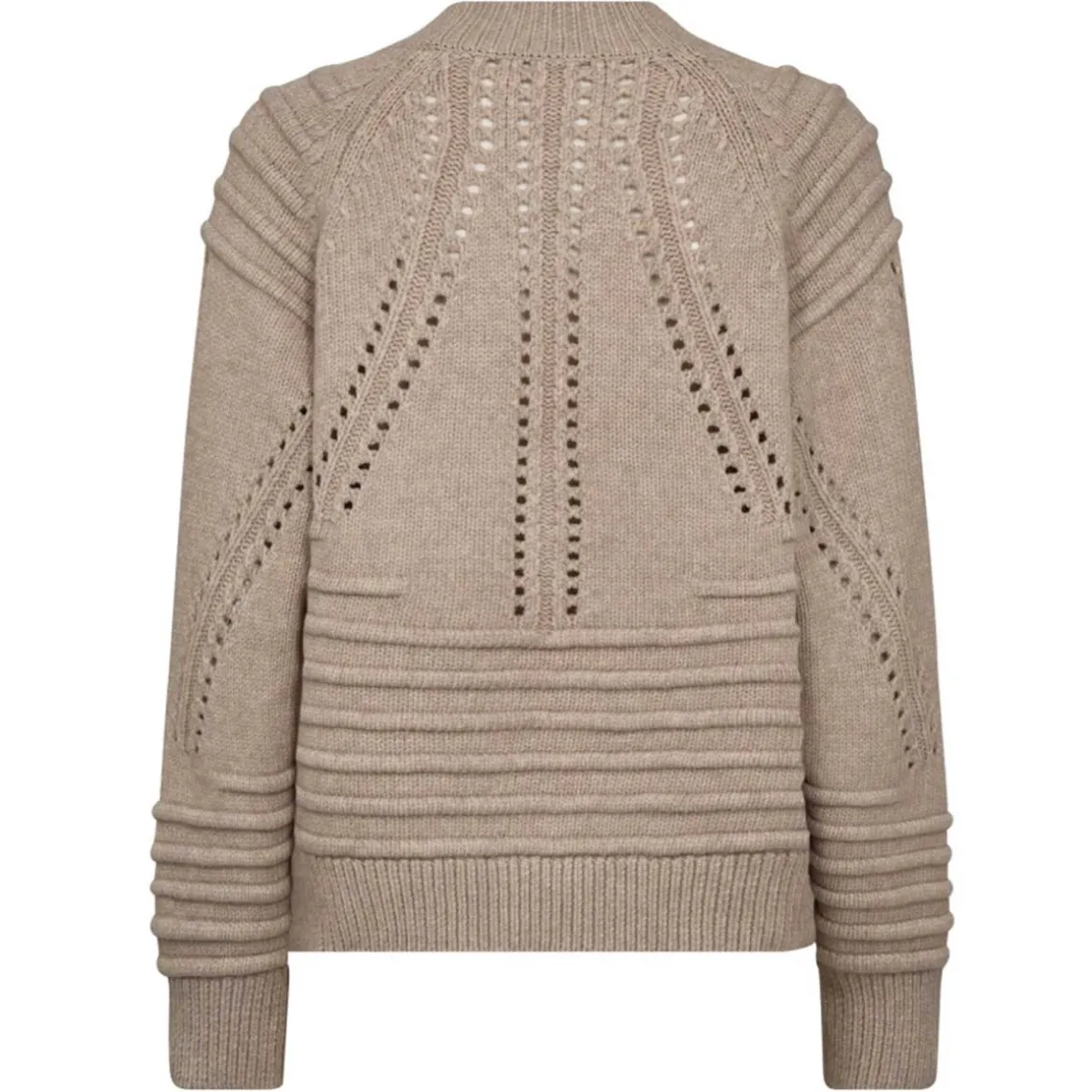 ROWAN HOLE TURTLE KNIT | TAUPE