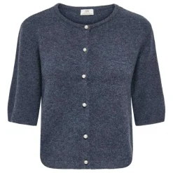 RUE LIFE 2/4 PEARL CARDIGAN | TOTAL ECLIPSE MELANGE