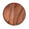 RUND SKÆRE/SERVERINGSBRÆT Ø25 | MØRKEBRUN