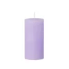 RUSTIC CANDLE 5X10 CM - 10 TIMER | VIOLET