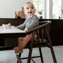 SAGA HØJ STOL - RØGET EG