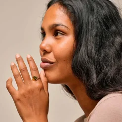 SAHARA RING - JUSTERBAR | FORGYLDT