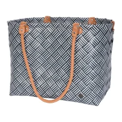 SAINTE-MAXIME STRIPES SHOPPER | DARK GREY