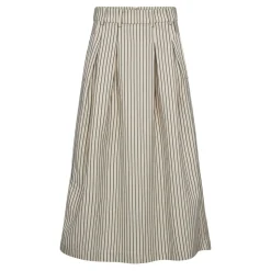 SALVIE ANYA PLEAT SKIRT | WHITE