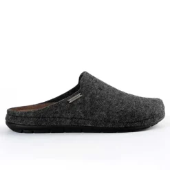 SAMUEL HERRE HJEMMESKO I ULD | SORT