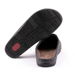 SAMUEL HERRE HJEMMESKO I ULD | SORT