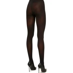 SATIN OPAQUE 50 TIGHTS | BLACK