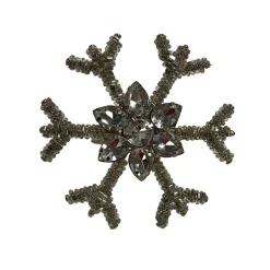 SERVIETRING SNOWFLAKE | SØLV