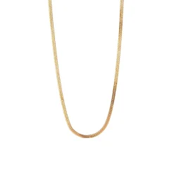 SHORT SNAKE NECKLACE | FORGYLDT