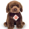 SIDDENDE LABRADOR BRUN 25 CM