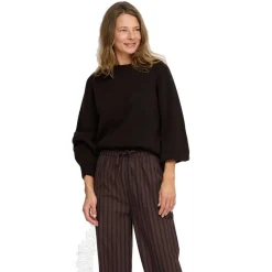 SIENNA KNIT WOOL | CHOCOLATE