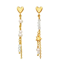 SILMA ØRERINGE | FORGYLDT