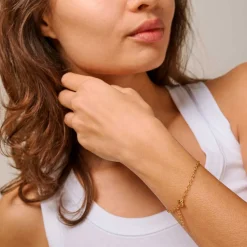 SIMPLE CHARM ARMBÅND | FORGYLDT