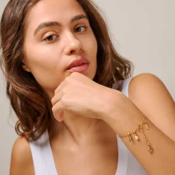 SIMPLE CHARM ARMBÅND | FORGYLDT