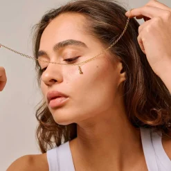 SIMPLE CHARM HALSKÆDE| FORGYLDT