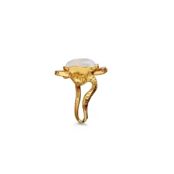 SIREN RING | FORGYLDT