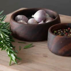 SKÅL MEDIUM Ø10 CM | MØRKEBRUN