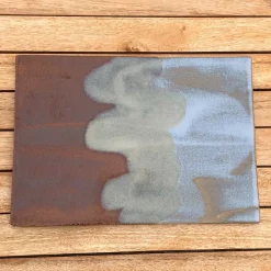 SKÆREBRÆT | BLÅ/BRUN