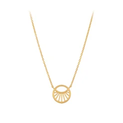SMALL DAYLIGHT NECKLACE JUSTERBAR 40-46 CM | FORGYLDT