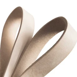 SMALT BÆLTE M/SMUKT SPÆNDE | SAND M/GULD