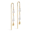 SOFIA EARRING | FORGYLDT/HVID