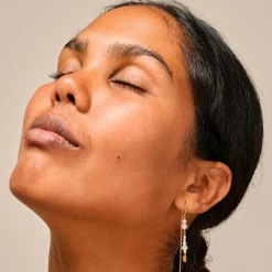 SOFIA EARRING | FORGYLDT/HVID