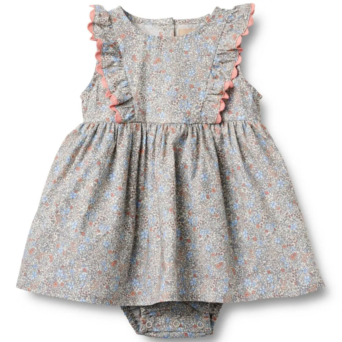 SOFIA SUIT DRESS | AIR BLUE FLOWERS