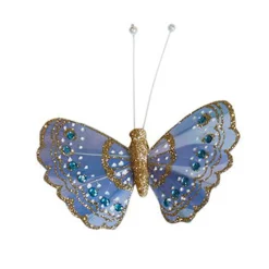 SOMMERFUGL M/CLIPS 10 CM | LILLA