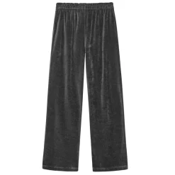 SONJA VELVET PANTS | DARK GREY