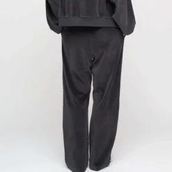 SONJA VELVET PANTS | DARK GREY
