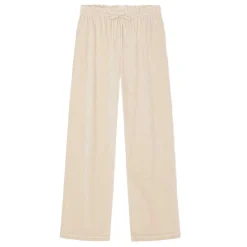 SONJA VELVET PANTS | PURE BEIGE