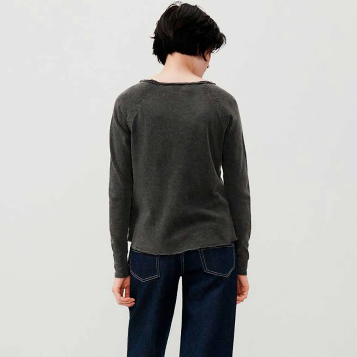 SONOMA LS T-SHIRT | SORT VINTAGE